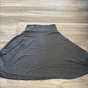 Elegant Gray Women's Skirt